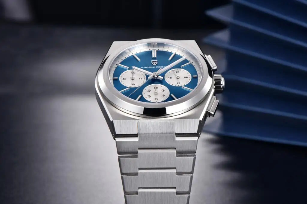 PAGANI DESIGN 2024 New Men Watches Quartz Business Watches VK63 Mens Clock Top Brand Luxury Watch Men Chronograph Watch for Men