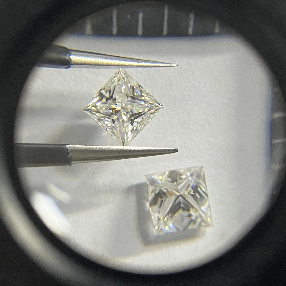 Earrings D Color Super White Moissanite Diamond Round / Oval / Pear / Radiant / Emerald / Heart / Princess / Cushion / Asscher Shape