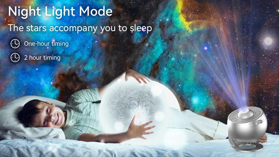 Night Light Galaxy Projector Starry Sky Projector Rotate Planetarium Lamp Night lamp For Room decoration and holiday gifts