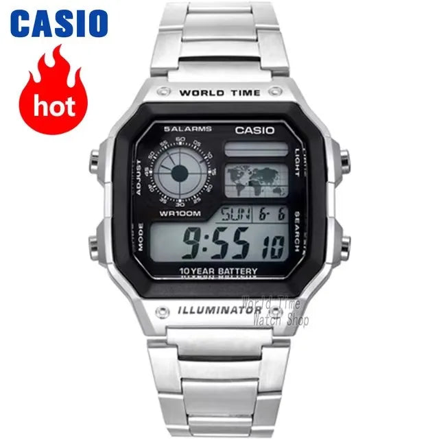 Casio watch Explosion watch men set luxury LED military digital watch sport quartz men watch relogio masculino AE-1200