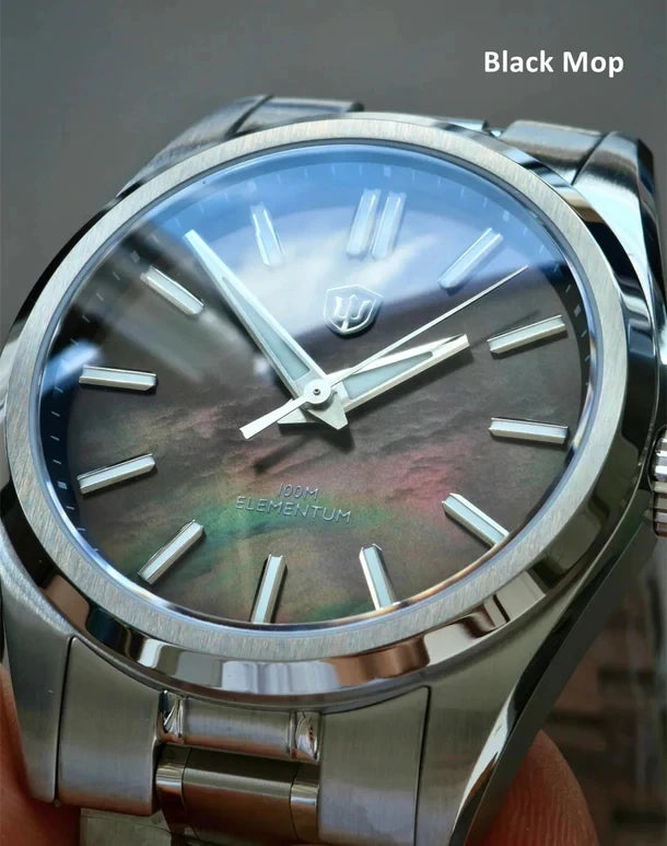 Crack-Dial Watchdives WD0003C 38mm Men Watch VH31 Sweep Seconds Quartz Movement Sapphire ice Luminous 10Bar Waterproof Watches
