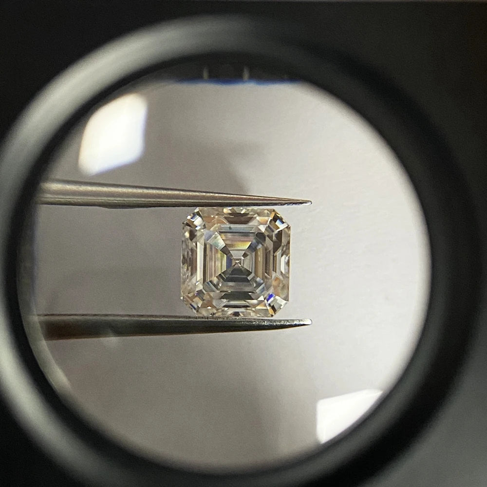 Earrings D Color Super White Moissanite Diamond Round / Oval / Pear / Radiant / Emerald / Heart / Princess / Cushion / Asscher Shape