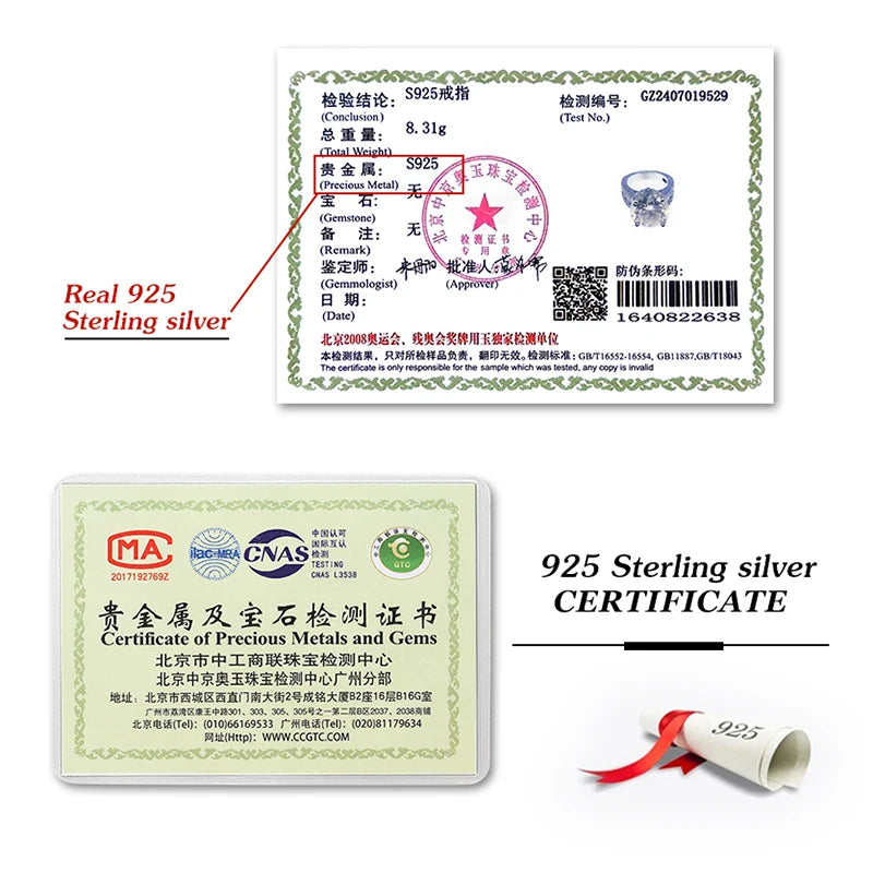 GRA Dazzling 10CT Real Moissanite Diamond Anniversary Rings For Women Original 925 Sterling Silver Best Quality Fine Jewelry