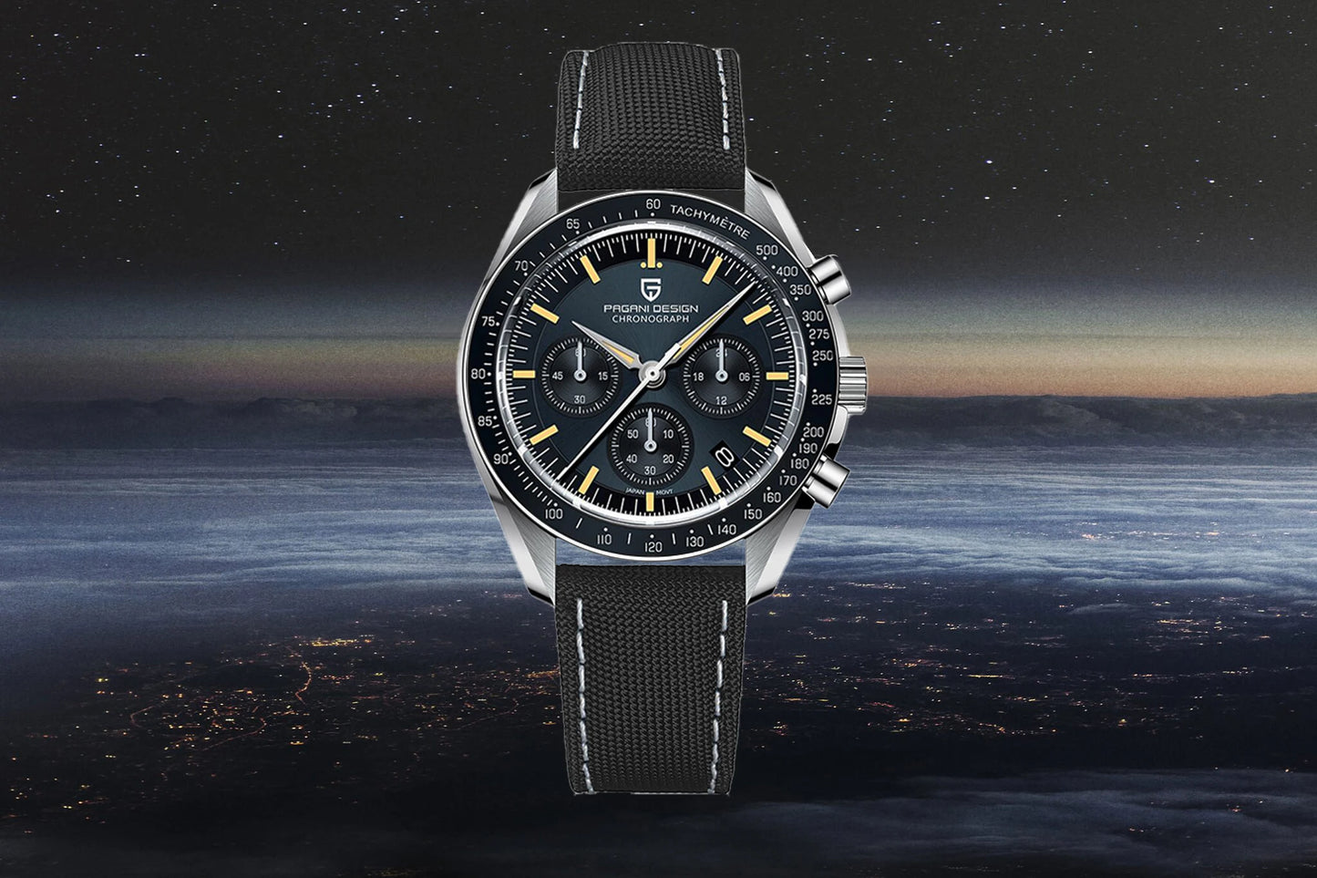 PAGANI DESIGN 2025 New Men's Watches Retro Luxury Tribute to CK2998 Quartz Watch For Men Speed Chronograph AR Sapphire crystal