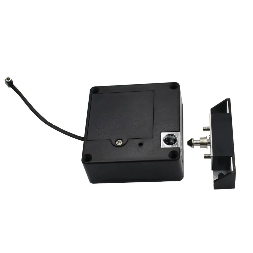 Smart Biometric Cabinet Lock Black Keyless Fingerprint Locks Anti-theft Door Lock Hidden File Drawer Wardrobe Hardware