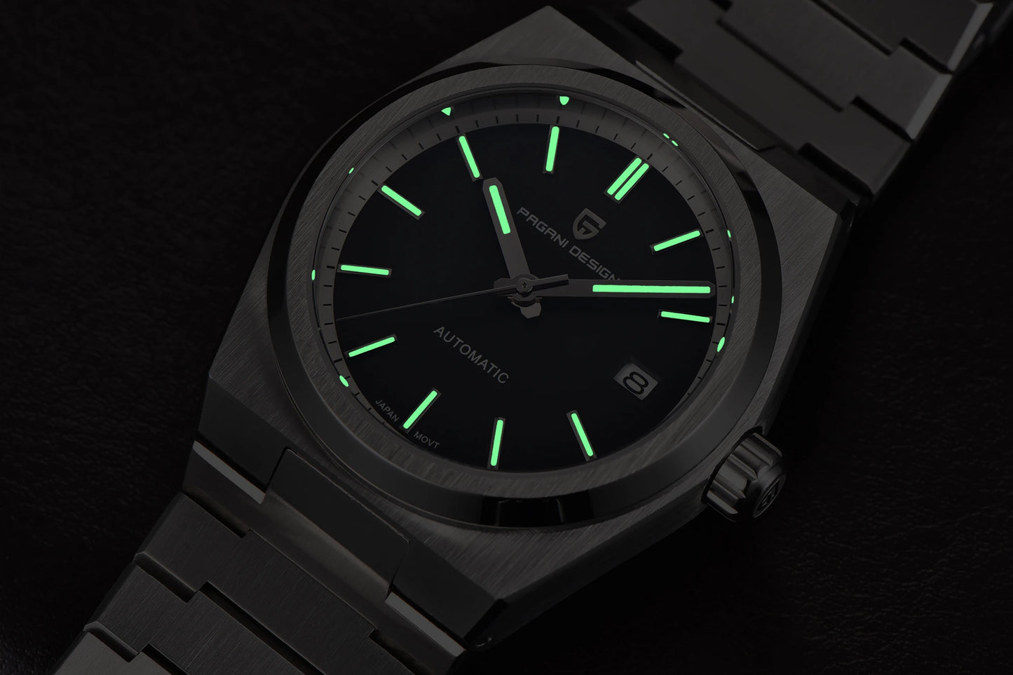 Pagani Design 2024 New 40MM Men's Automatic Mechanical Watch Nh35 Luminous C3 Sapphire Stainless Steel Waterproof 10Bar Reloj Ho