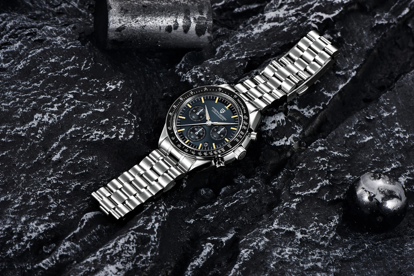 2025 New PAGANI DESIGN Tribute to CK2998 Moon Watch Retro Luxury Quartz Watches For Men Stainless steel Sport Chronograph Man