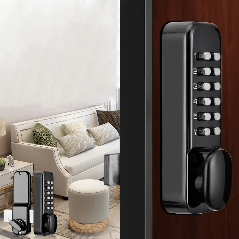 Sliding Gate Opener Digital Lock Door keyless Keypad Code Password Iron Door Waterproof Door Lock Push button Combination Lock
