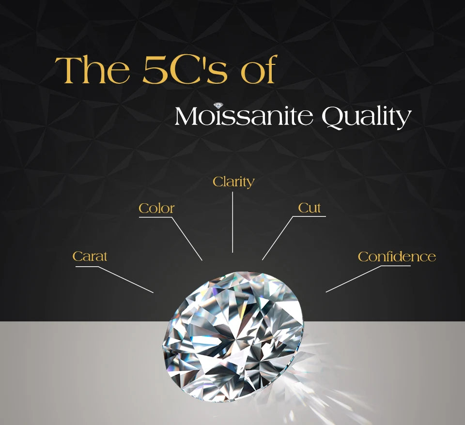 ATTAGEMS 4.0mm 5.0mm DVVS1 Pass Diamond Test Round Cut Moissanite Tennis Bracelet White Gold Plated 925 Silver Jewelry for Women