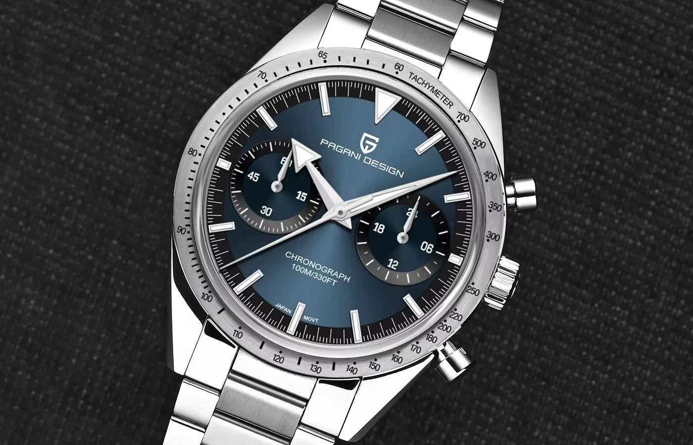 2025 New PAGANI DESIGN Retro Moon Men's Watches Luxury Quartz Watch Men Chronograph Wristwatches AR Sapphire Waterproof Luminous