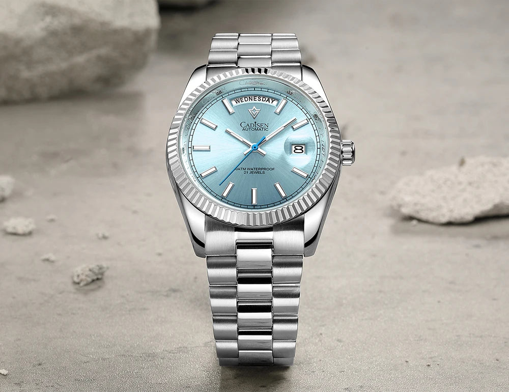 CADISEN DD40 Men Watches Luxury Automatic Watch Men AR Sapphire Glass Mechanical Wristwatch Men 10Bar MIYOTA 8285 Movt 2023 New