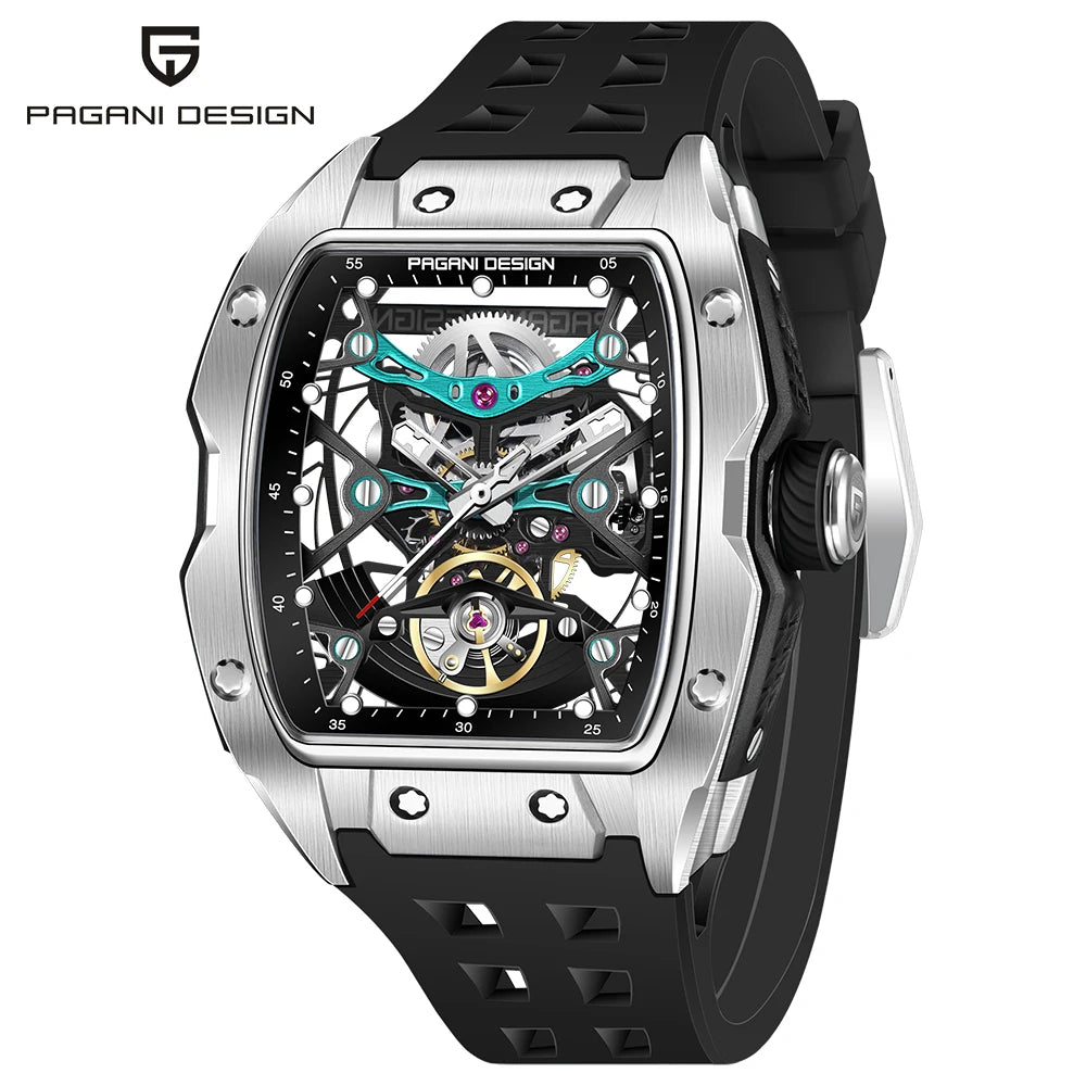 2024 Pagani Design new men's watch 50 meter waterproof stainless steel case luminous dial fashionable men's mechanical watch