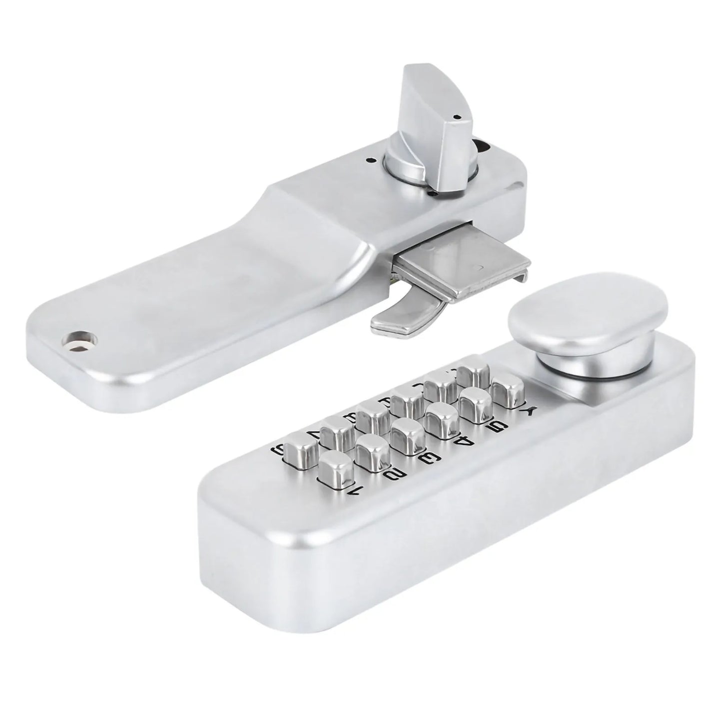 1‑11 Digits Mechanical Combination Lock Sliding Door Keyless Access for Kitchen  Balcony Passsword Lock Zinc Alloy Lock