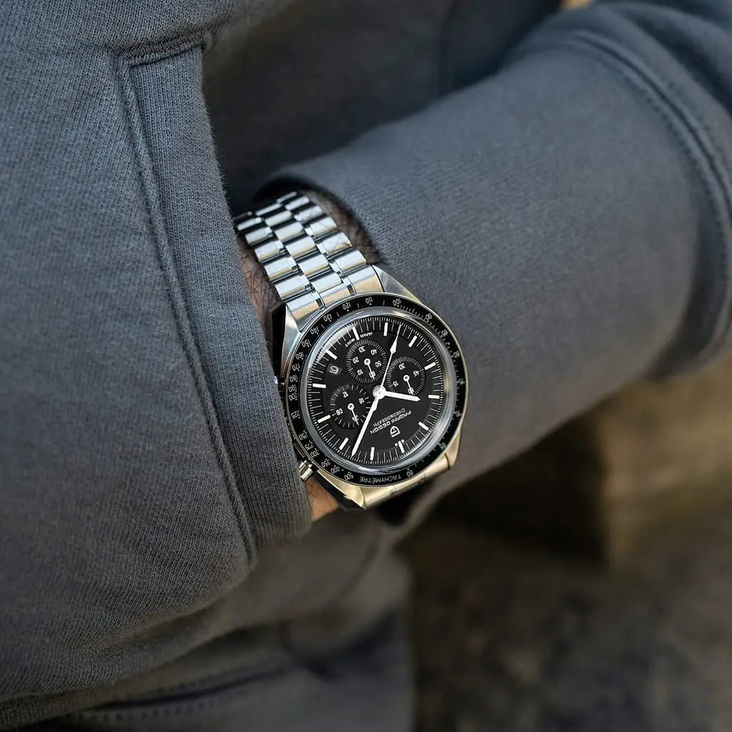 PAGANI DESIGN New Retro Watch Luxury Moon Quartz Watches For Men Stainless steel Luminous waterproof Sport Chronograph Man 2026