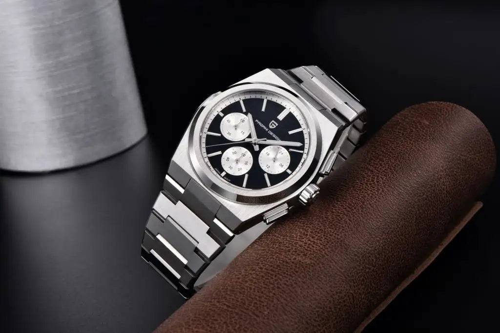 PAGANI DESIGN 2024 New Men Watches Quartz Business Watches VK63 Mens Clock Top Brand Luxury Watch Men Chronograph Watch for Men