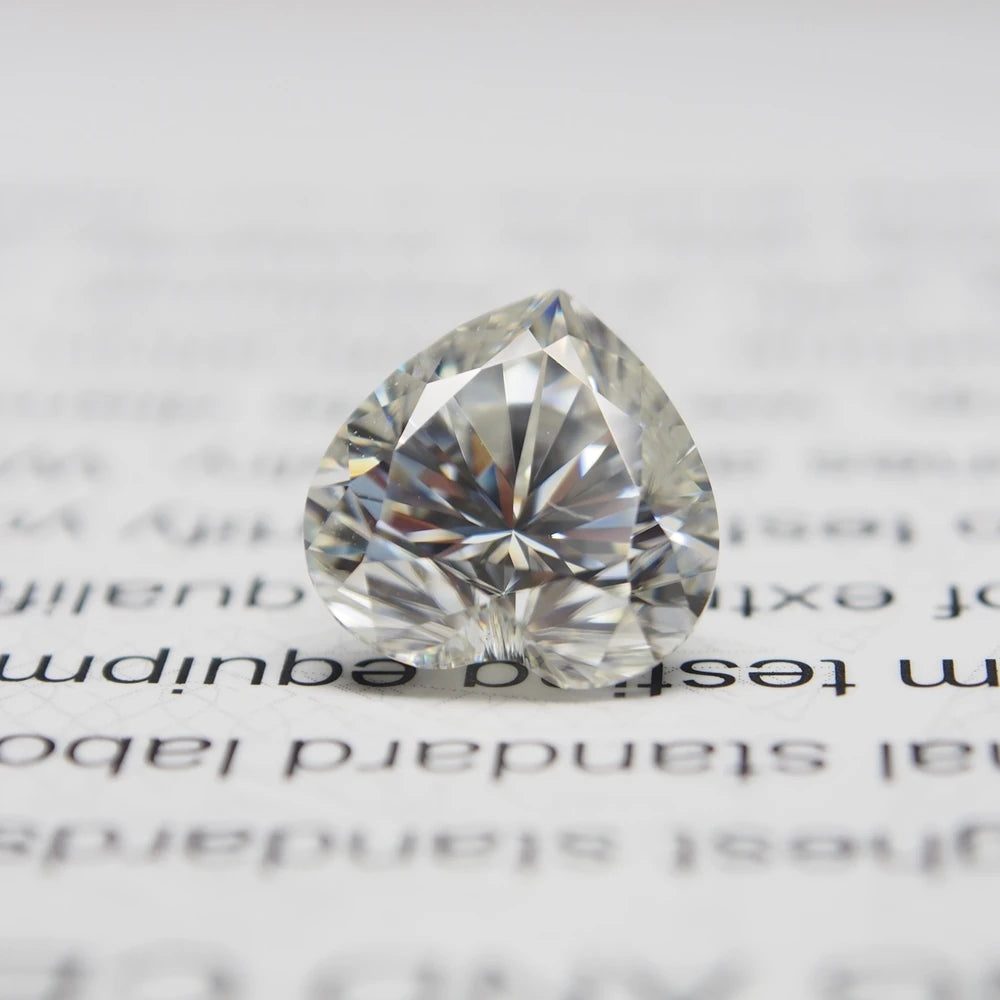 Earrings D Color Super White Moissanite Diamond Round / Oval / Pear / Radiant / Emerald / Heart / Princess / Cushion / Asscher Shape