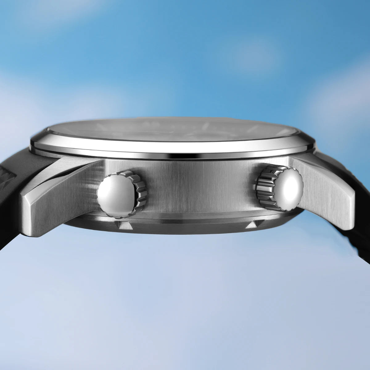 BERNY Automatic Diver Men Watch 200M Waterproof Miyota 8215 Sappire AR Coated Silicone Sports Swim Wristwatch Men's Diver Watch