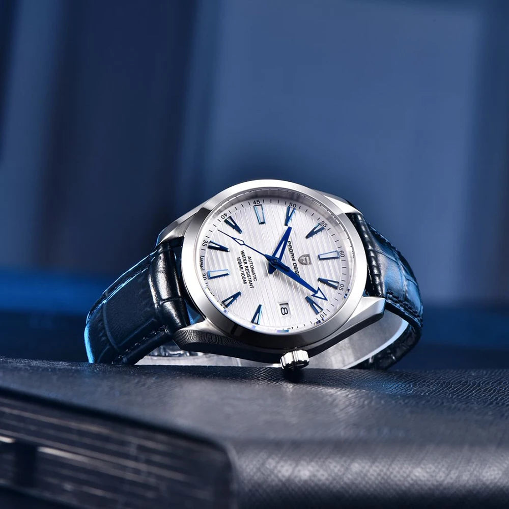 PAGANI DESIGN 2025 40MM Men's Watches Luxury Automatic Watch For Men Mechanical Watch Stainless Steel luminous business Watches