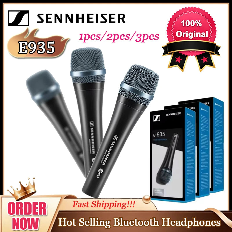 Sennheiser Wireless Bluetooth Headphones HD206 IE900 Sport Headphones HD400S Resolution HIFI Noise Reduce Original Microphone