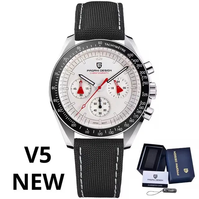 PAGANI DESIGN Men's Watches Top brand Luxury Men Quartz Wrist Watch Automatic Date Speed Great Master Chronograph Reloj Hombre