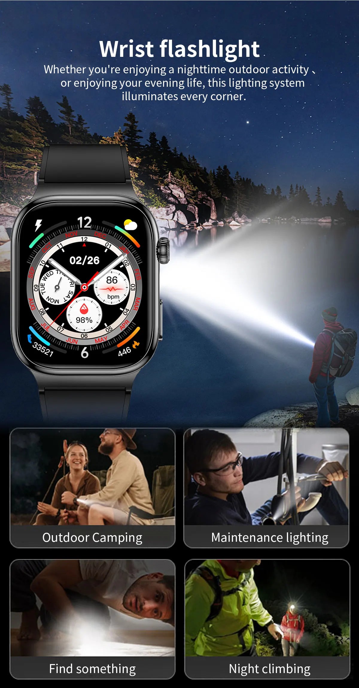 2025 New AI Human Health diagnosis ECG+HRV Smart Watch Blood Pressure Uric acid Blood lipid Bluetooth Call Smartwatch Men Women