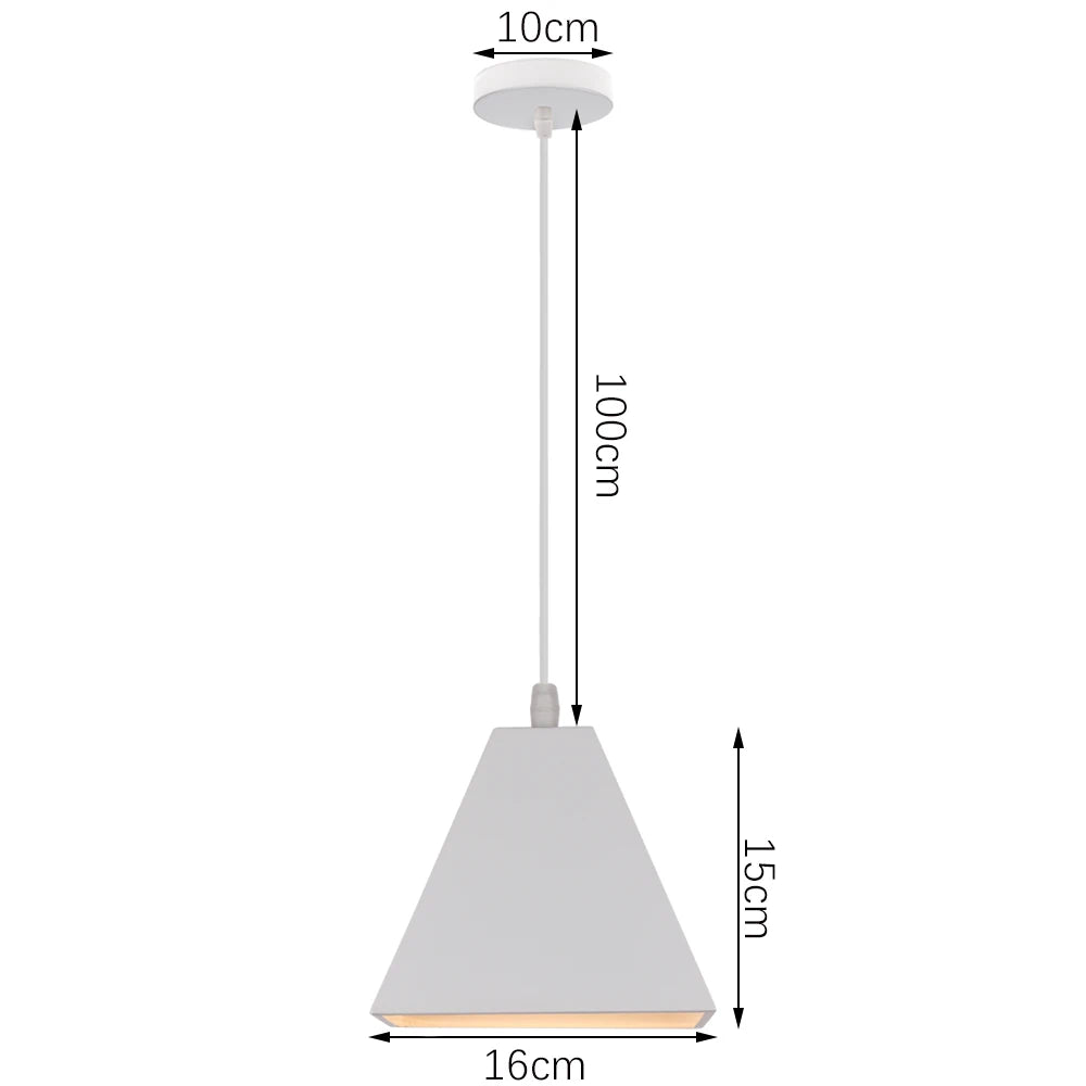 Modern Aluminum Pendant Light Nordic Ceiling Lamp for Living Room Hanging Lighting Fixture Restaurant Kitchen Ceiling chandelier