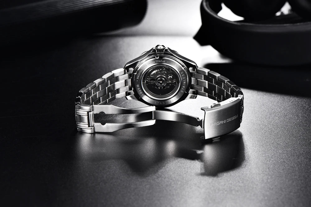 PAGANI DESIGN Men's Watches 2025 New Ceramic Bezel Luxury Automatic Watch For Men Mechanical Wristwatches Sapphire Mirror Clocks