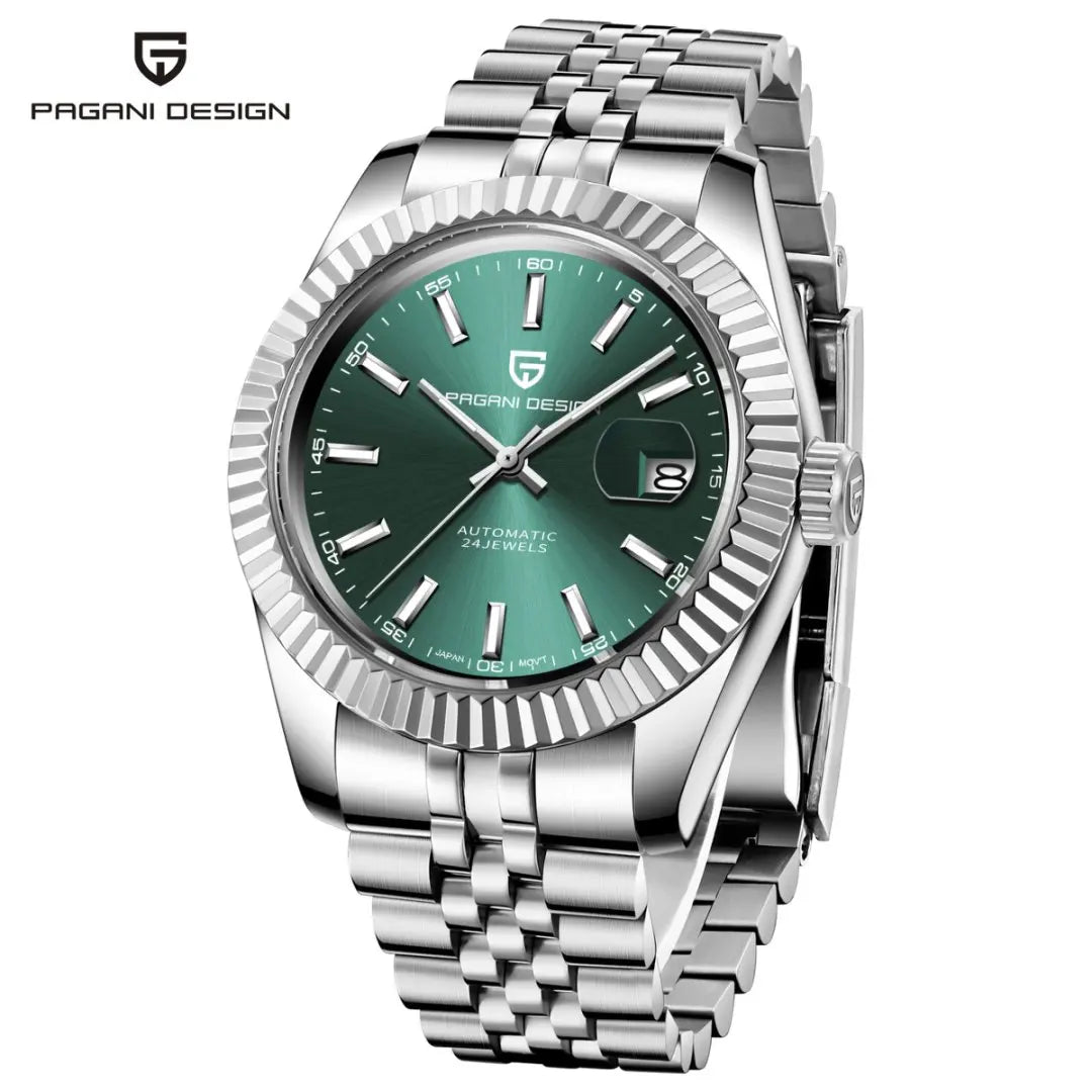 PAGANI DESIGN Top Brand New Automatic Mechanical Watch 316L Stainless Steel 100M WaterproofBusiness Style Luxury watches for man