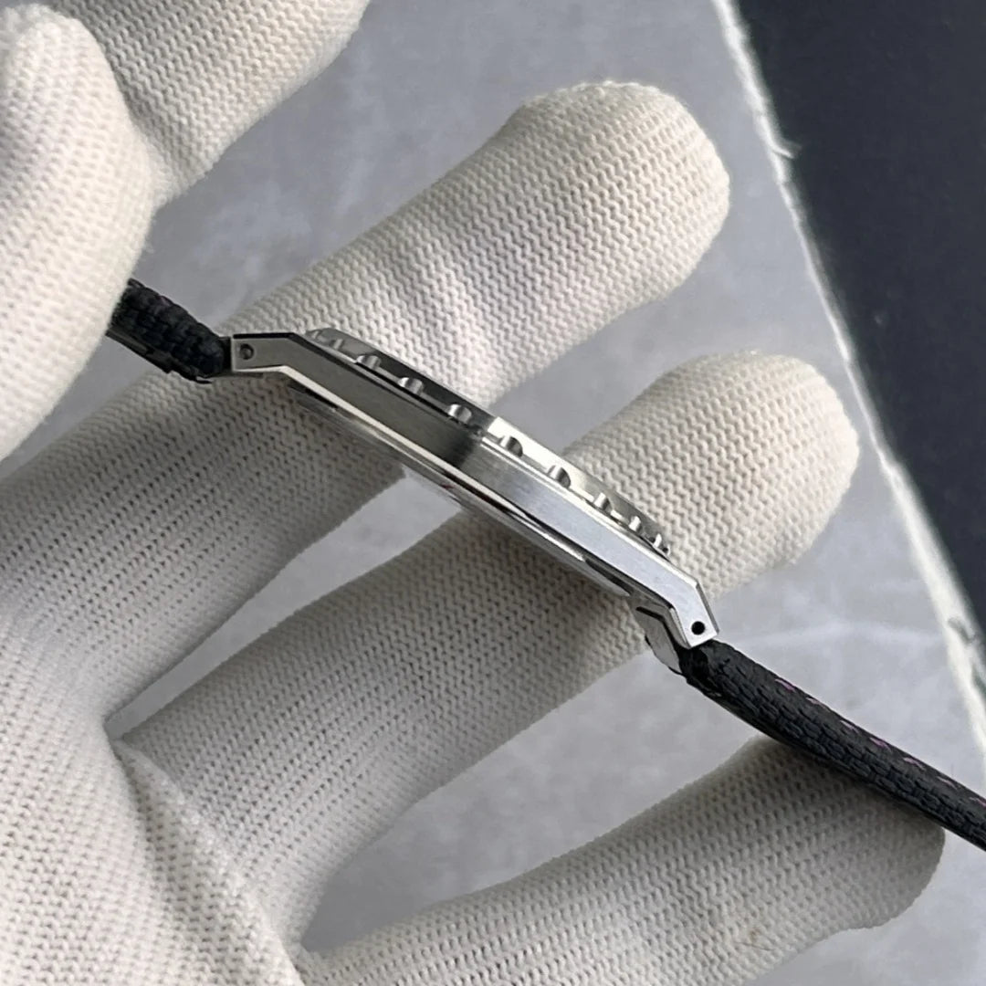 PAGANI DESIGN 2025 New Men Quartz Watch 7mm 222 PDYS020 Stainless Steel Rubber Sapphire Crystal Waterproof 100m Reloj Hombre