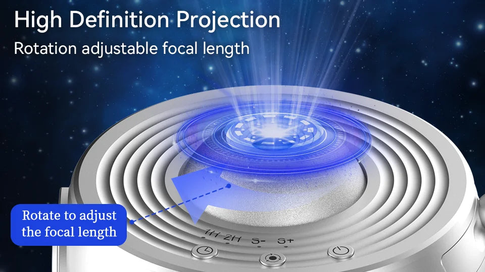 Night Light Galaxy Projector Starry Sky Projector Rotate Planetarium Lamp Night lamp For Room decoration and holiday gifts