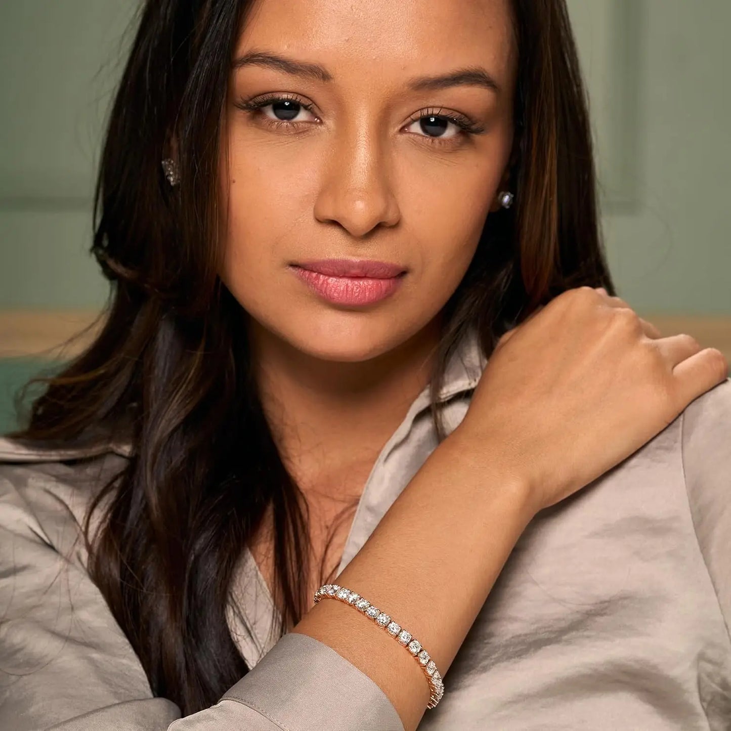 Luxury 4MM Tennis Bracelet for Women Men Full Moissnaite Laboratory Diamond S925 Silver Wedding Jewelry with Certificate