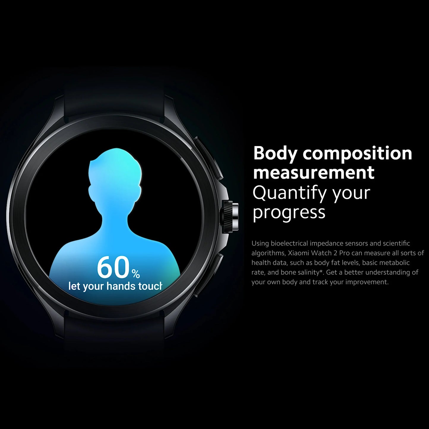 Xiaomi Watch 2 Pro 2GB 32GB 1.43" AMOLED Display 326 PPI 150+ Sports Modes Qualcomm Snapdragon W5+ Gen 1 Magnetic Charge 54.5g