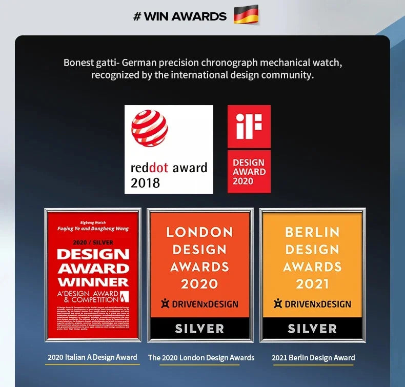 BONEST GATTI 2025 New Men Automatic Watch Tonneau Mechanical Wristwatch Acylic Case Sapphire Lume Hollow Out Dial Fluororubber