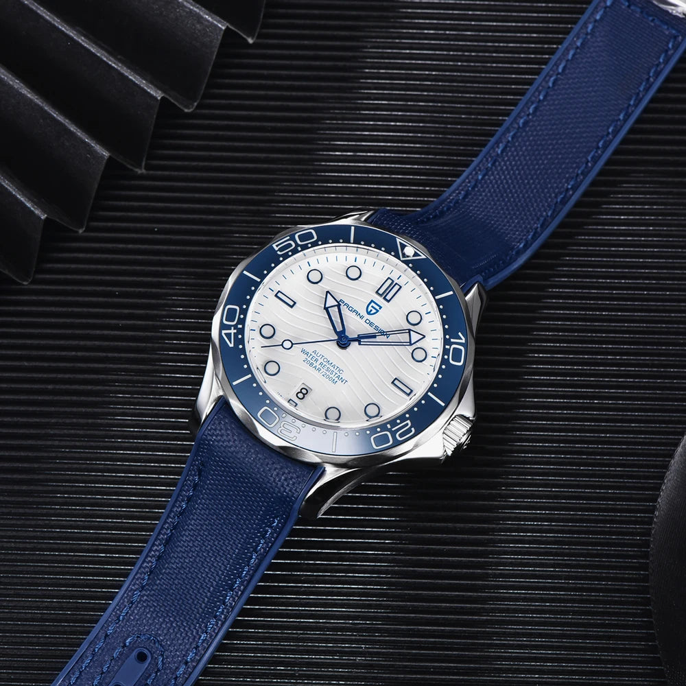 2025 New PAGANI DESIGN 007 Men's Watches Luxury Automatic Watch For Man NH35 Mechanical Wristwatches AR Sapphire Luminous Clock