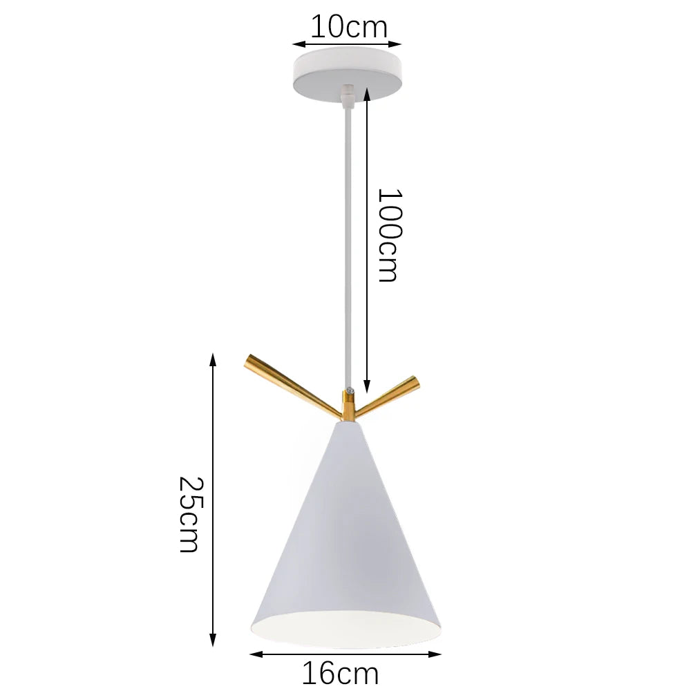 Modern Aluminum Pendant Light Nordic Ceiling Lamp for Living Room Hanging Lighting Fixture Restaurant Kitchen Ceiling chandelier