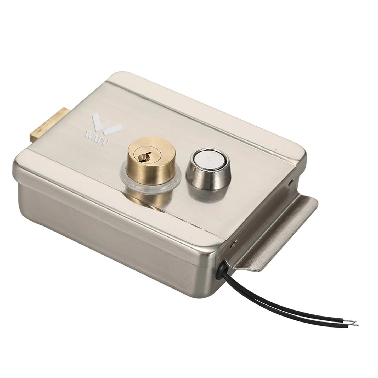 Secure Electric Metallic Lock WAFU Smart Electric Gate Door Lock Electronic Door Lock Door Access Control Tool for Home Office
