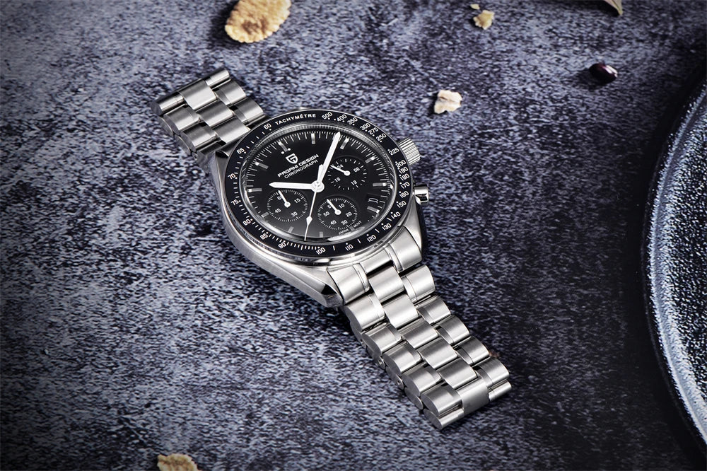 PAGANI DESIGN Sport Panda Mens Watches Quartz Chronograph Luxury Automatic Business Stainless Steel Waterproof Reloj Hombre 2023