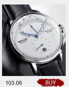 LOBINNI Luxury Brand Switzerland Perpetual Calendar Automatic Mechanical Men's Watches Sapphire Multi-function Clock L13019-8