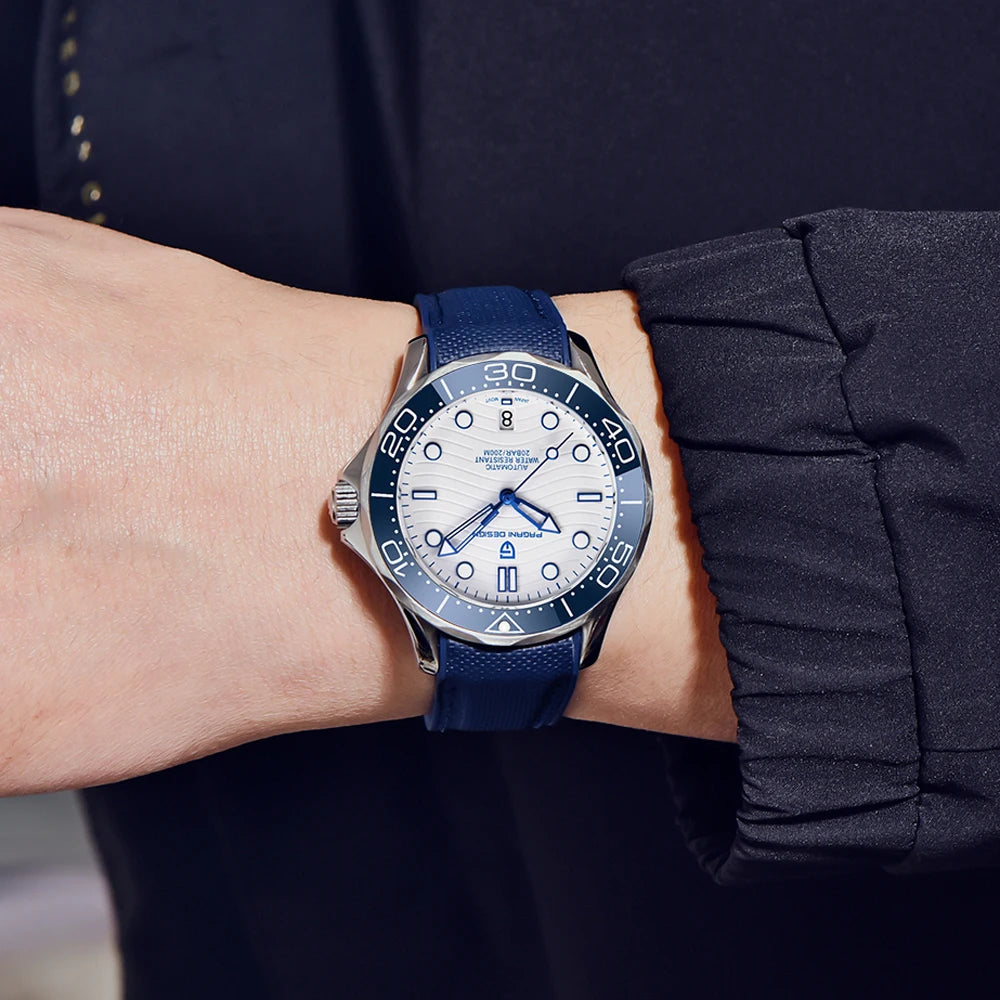 2025 New PAGANI DESIGN 007 Men's Watches Luxury Automatic Watch For Man NH35 Mechanical Wristwatches AR Sapphire Luminous Clock