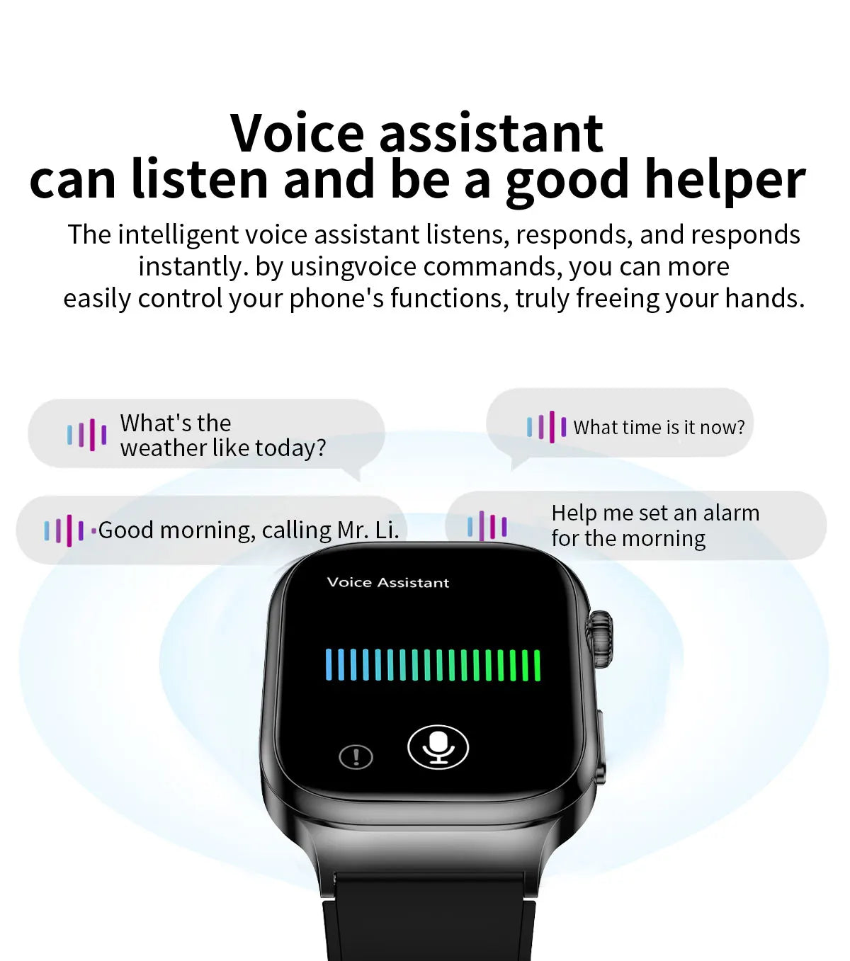2025 New AI Human Health diagnosis ECG+HRV Smart Watch Blood Pressure Uric acid Blood lipid Bluetooth Call Smartwatch Men Women