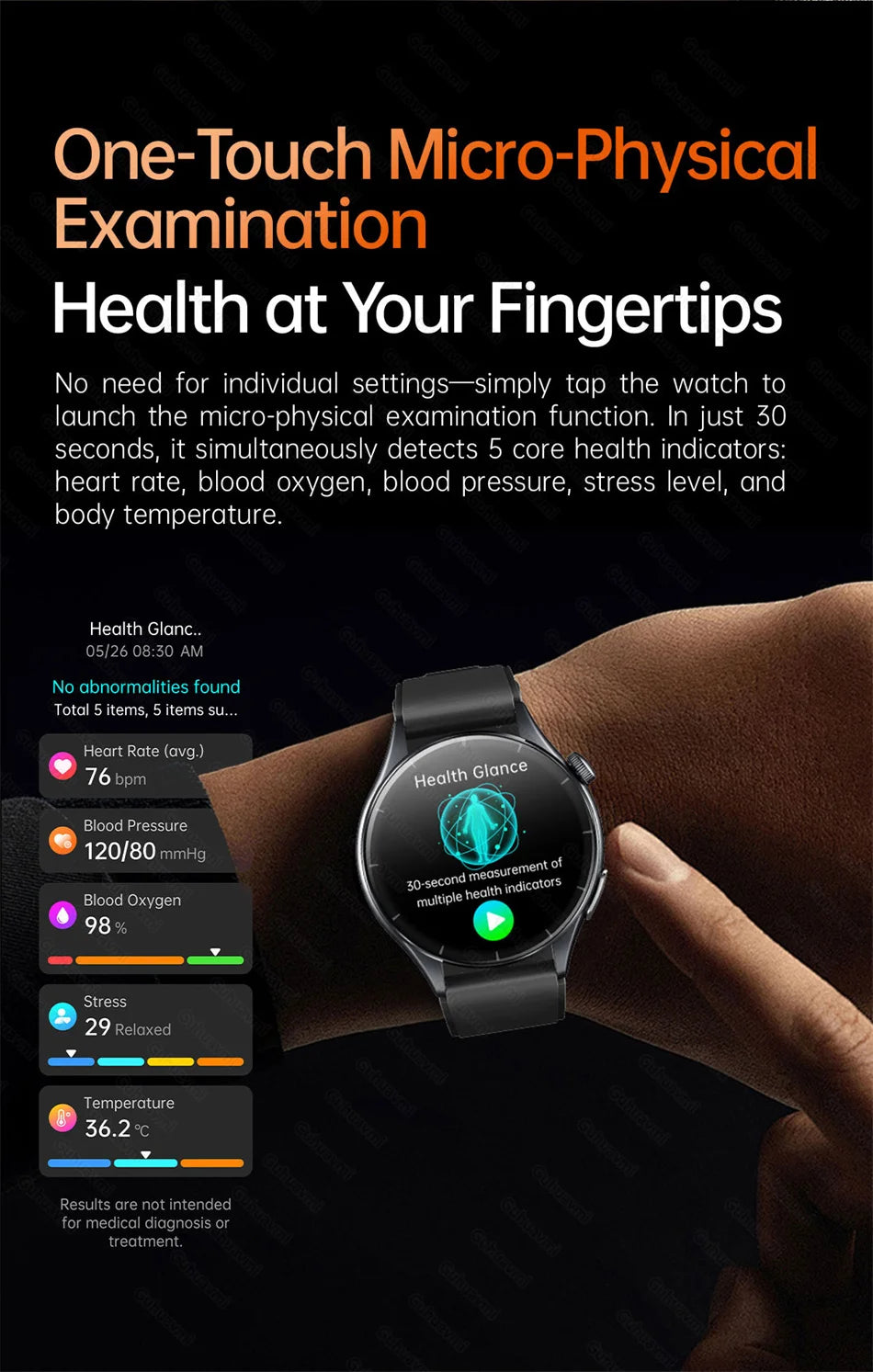 Sapphire 2025New Health managed Smart Watch Health measure Blood Fat Uric Acid Call ECG+PPG blood pressure Health Smartwatch IOS