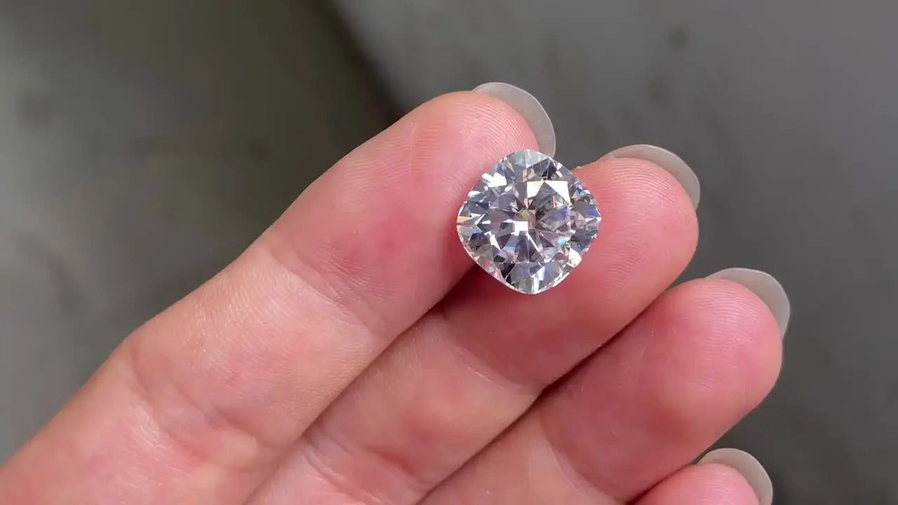 Earrings D Color Super White Moissanite Diamond Round / Oval / Pear / Radiant / Emerald / Heart / Princess / Cushion / Asscher Shape