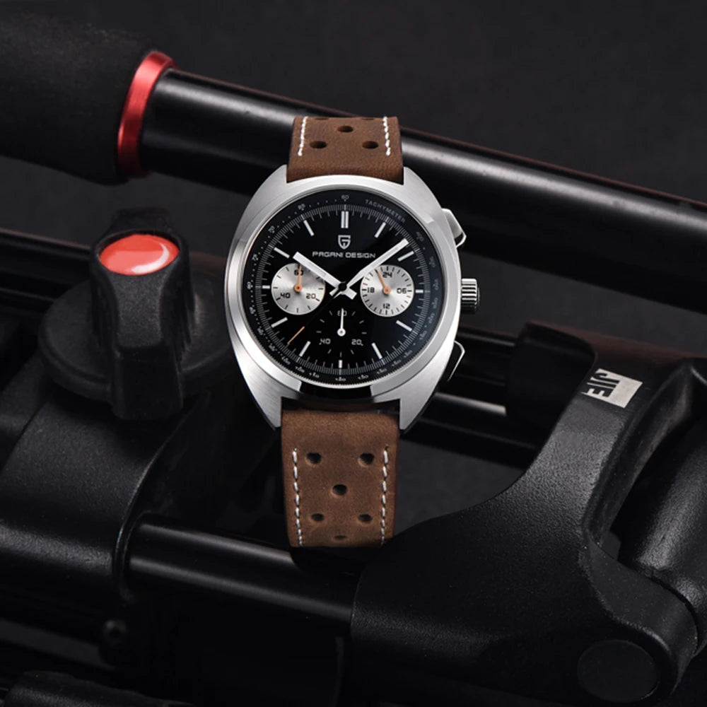 PAGANI DESIGN Men's Watch 2025 New Chronograph Luxury Quartz Watches For Man Gifts BOX Top Sapphire Mirror Sports Wristwatches