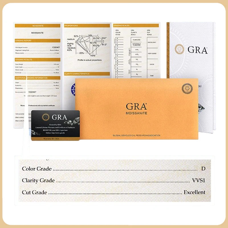 EWYA 0.5 Carat D Color Moissanite Diamond Screw Earrings for Women S925 Sterling Silver Plated PT950 Drop Earring Fine Jewelry