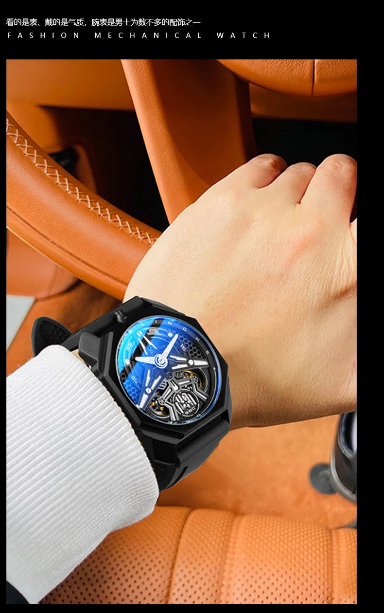 Pagani Designs Watches For Men Multifunctiona Chronograph Wristwatch Waterproof Luminous Mens Automatic Watch Reloj Montre Homme