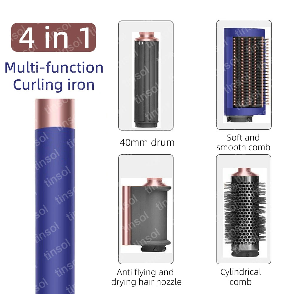 7-in-1 Multi-Function Hair Dryer Curling Iron and Straightener Set—Achieve salon-quality styling results right at home