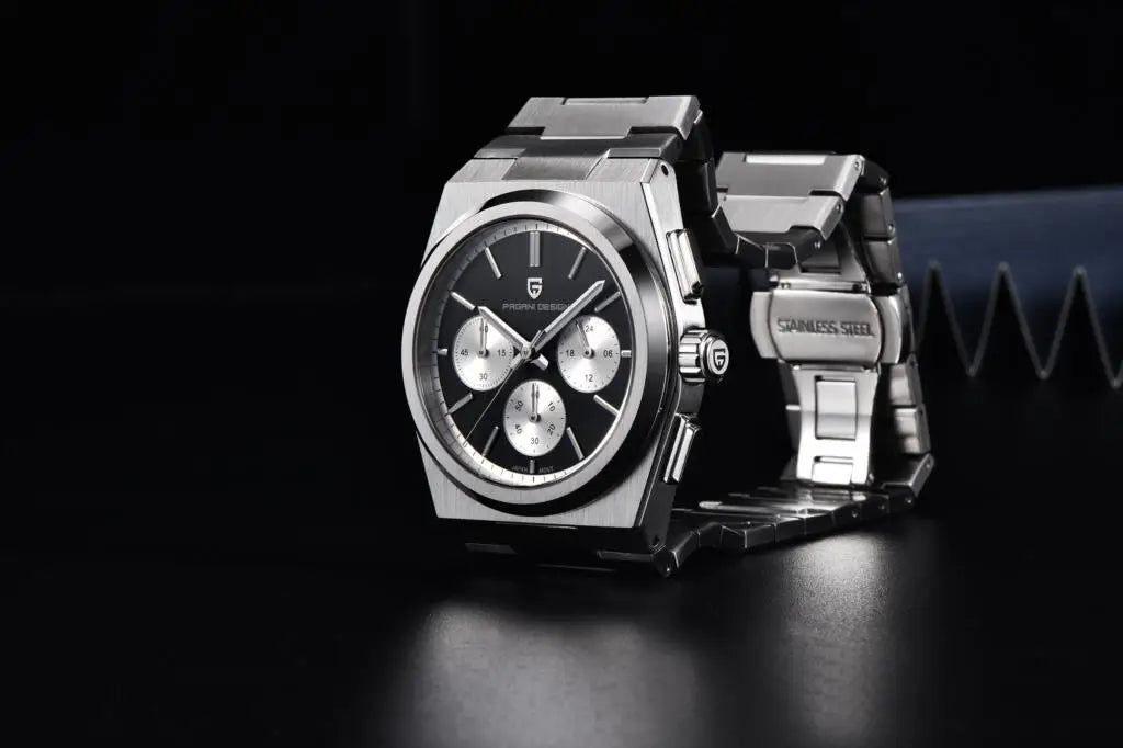 PAGANI DESIGN 2024 New Men Watches Quartz Business Watches VK63 Mens Clock Top Brand Luxury Watch Men Chronograph Watch for Men