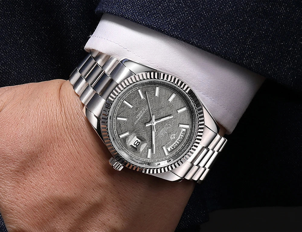 CADISEN DD40 Men Watches Luxury Automatic Watch Men AR Sapphire Glass Mechanical Wristwatch Men 10Bar MIYOTA 8285 Movt 2023 New