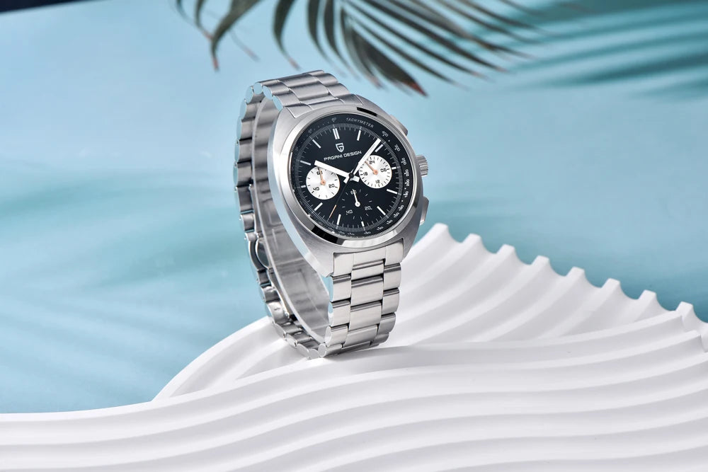 PAGANI DESIGN Men's Watch 2025 New Chronograph Luxury Quartz Watches For Man Gifts BOX Top Sapphire Mirror Sports Wristwatches