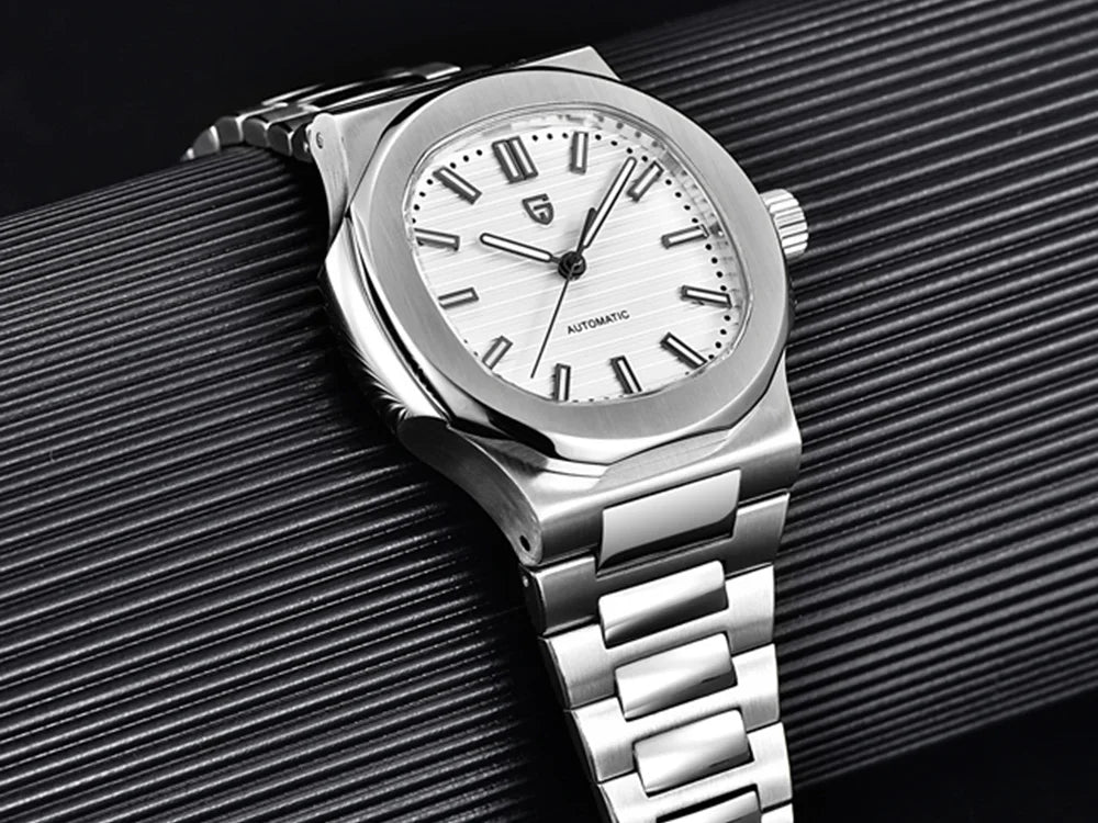 2025latest Pagani design rose gold top luxury automatic men's watch fashion AR Sapphire crystal mechanical watch men's gift10BAR